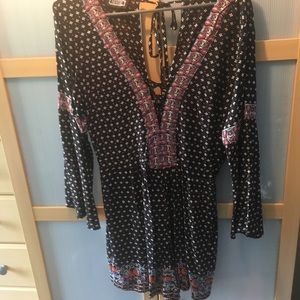 Printed Romper Never Worn!